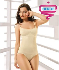 Göbek Kalça Basen Göğüs Toparlayıcı Pamuk Korse İçlik Kapıda Ödeme
