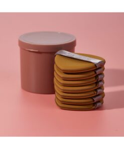 7 Adet Kozmetik Puf Seti Çiftyan Yumuşak Fondöten Nemlendirici Yüz Makyaj Bez Sünger Güzellik Seti Kapıda Ödeme