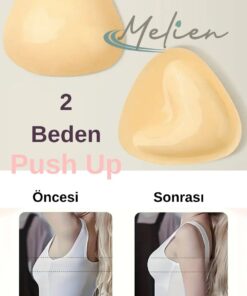 Çift Taraflı Silikon Yapışkanlı Abiye Gelinlik Elbise Mayo Sütyen Göğüs Büyütücü Kaldırıcı PushUp Sütyen Pedi Kapıda Ödeme